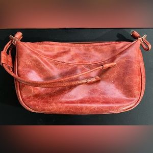 Anthropologie Crossbody Burnt Orange/Red